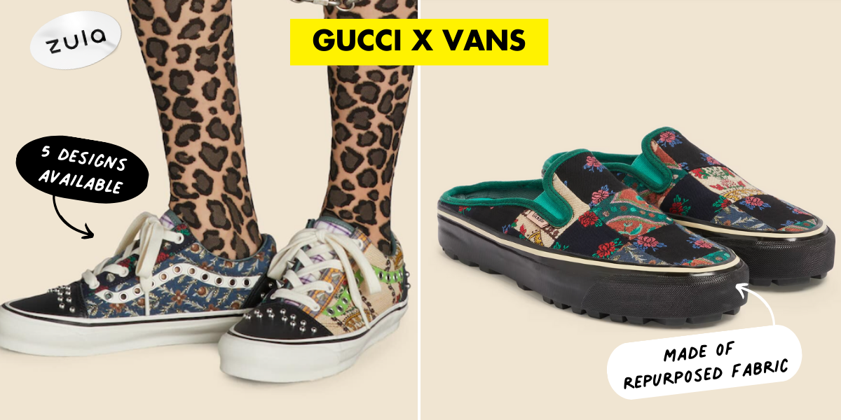 Gucci Vault Continuum x Vans Collaboration Drop