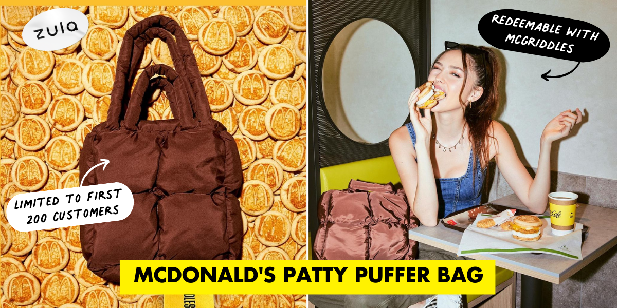 McDonald’s Singapore Now Has A Patty Puffer Bag, Redeemable With McGriddles Purchases At Canberra