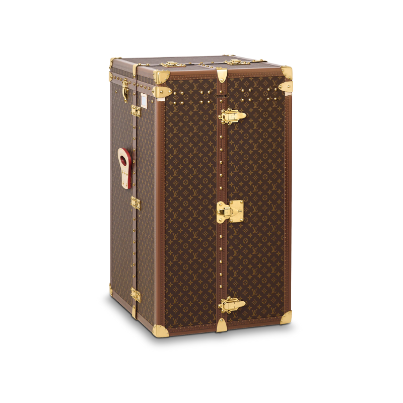 girlstyle.sg 】 This Louis Vuitton Leather Trunk Unfolds Into A
