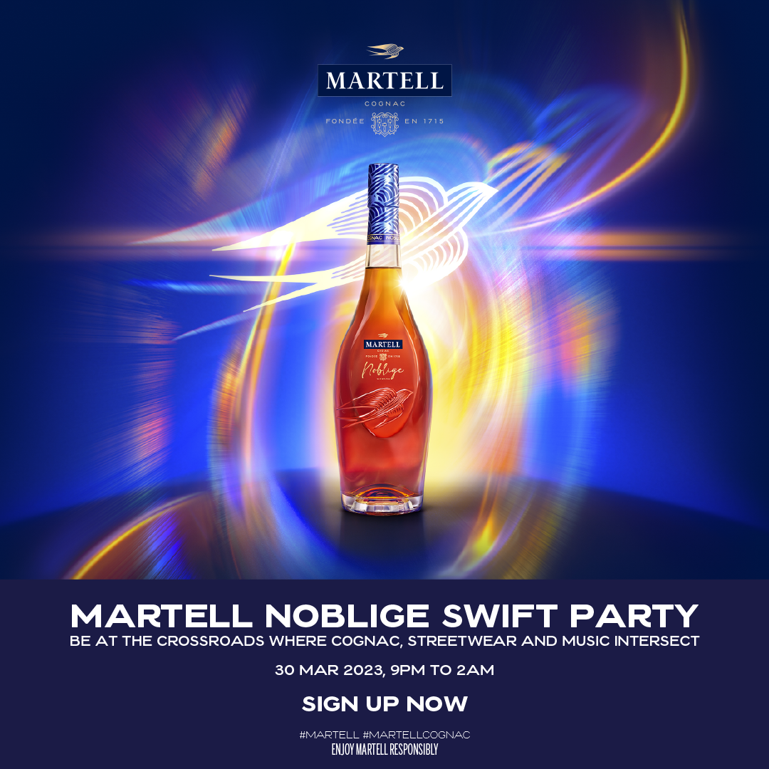 Martell Noblige Swift Party