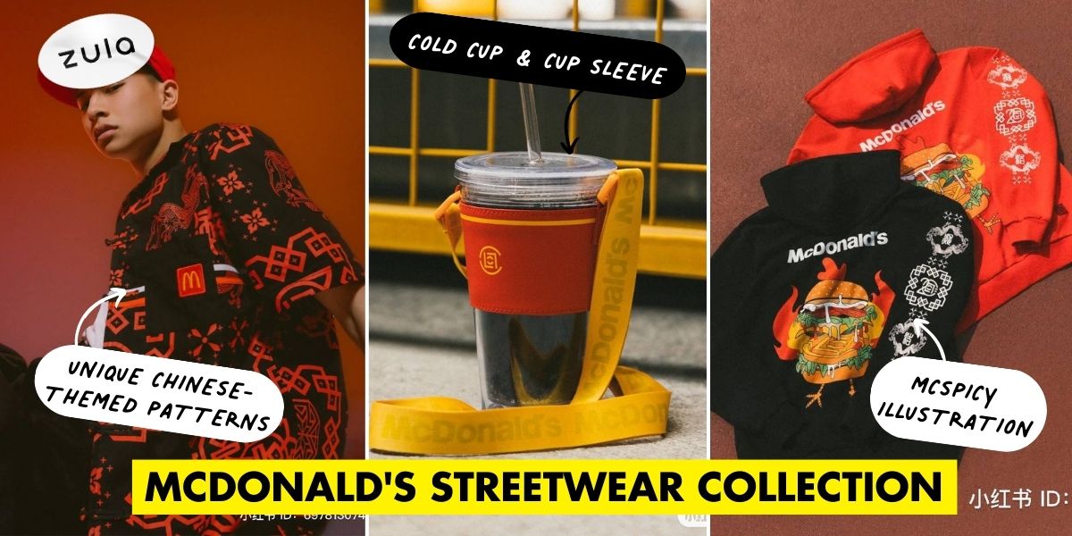 McDonald’s China Drops Chinese-Inspired Streetwear Merch With McSpicy Graphics For A Hot Look