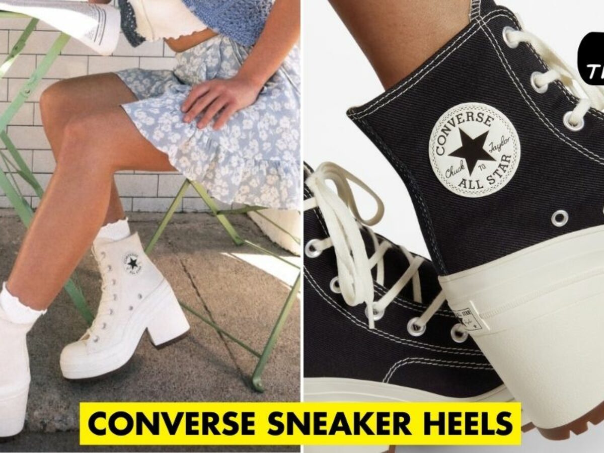 flamme Far Royal familie Converse Now Has Sneakers With Heels For Style & Comfort