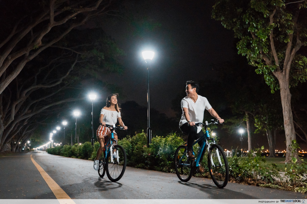 cost of nightlife in sg cycling