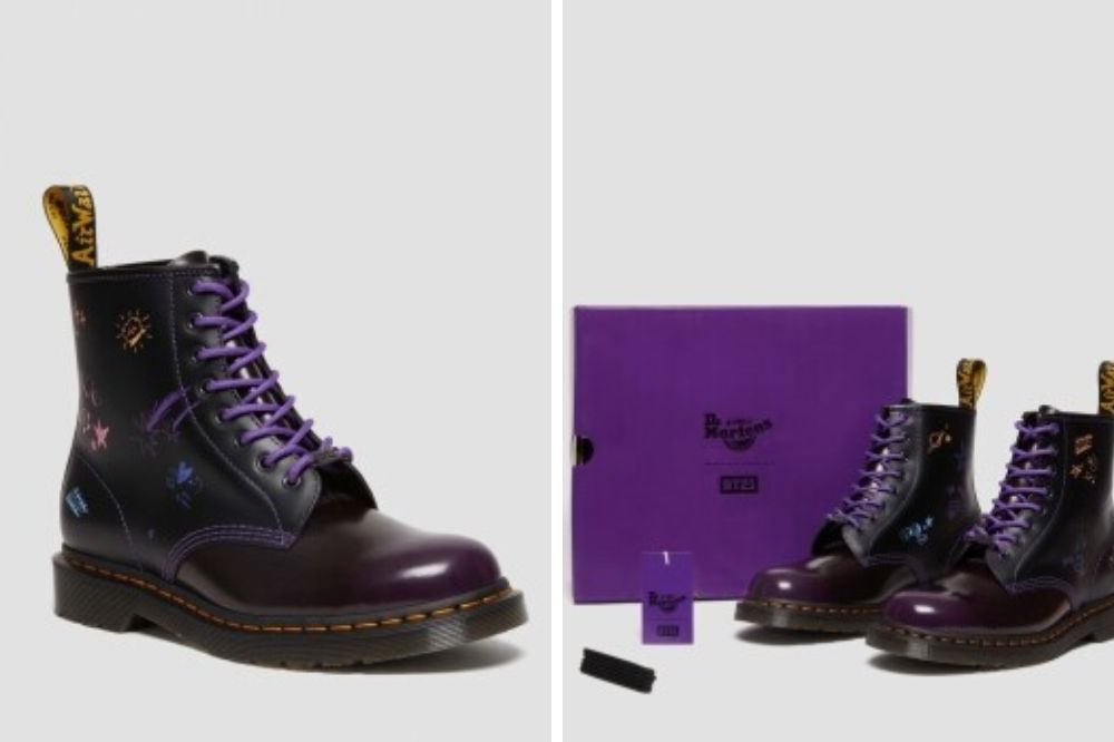 Dr. Martens x BT21 Collab Has Boots & Backpacks For ARMYs