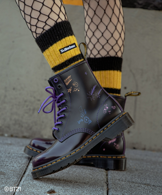 Dr. Martens x BT21 Collab Has Boots & Backpacks For ARMYs