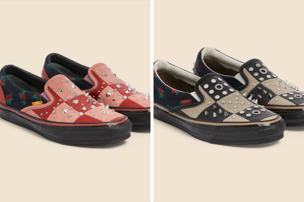 Gucci x Vans Now Has Unique Footwear Made With Metal Studs