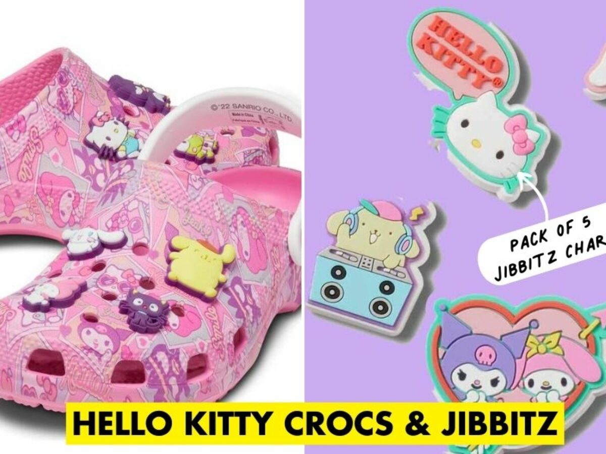 The Hello Kitty & Friends Crocs Come With Kawaii Jibbitz Charms