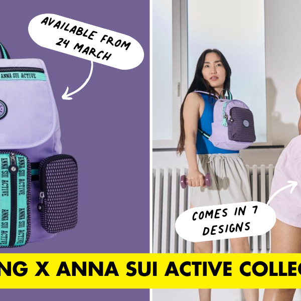 The Kipling x Anna Sui Active Collection Features Cute Sporty Bags