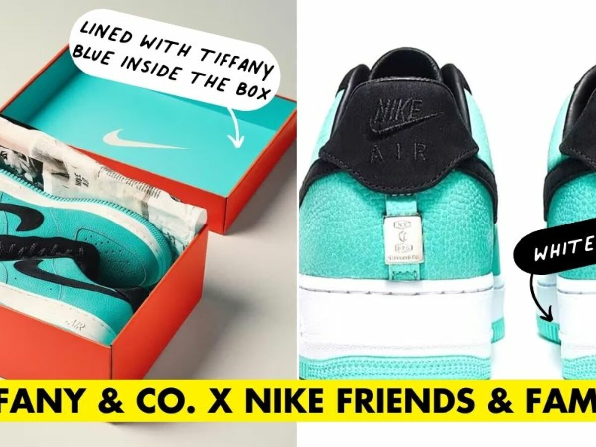 Details on the Nike Air Force 1 Tiffany & Co. $400 Release