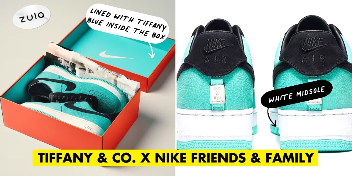 Nike and Tiffany Reveal Reverse AF1 Colorway