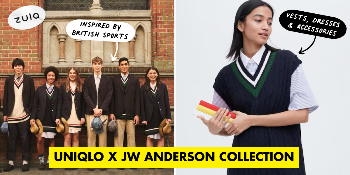 The UNIQLO x JW Anderson Collection Has Uniform Looks To Channel A Stylish, Preppy Student