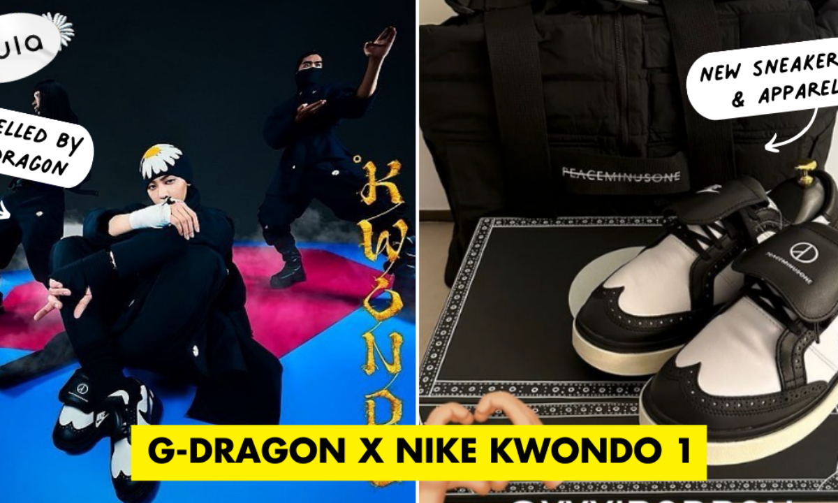 G-Dragon x Nike Releases New Kwondo 1 “Panda” Sneakers
