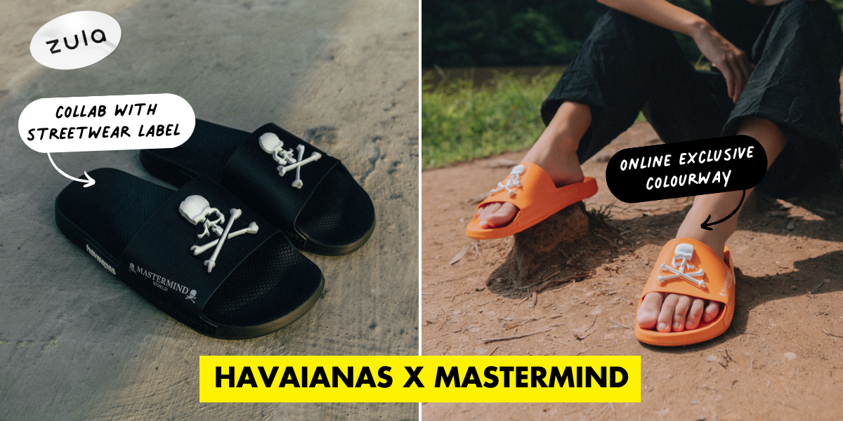 Havaianas x Mastermind Japan Has Limited Edition Slides