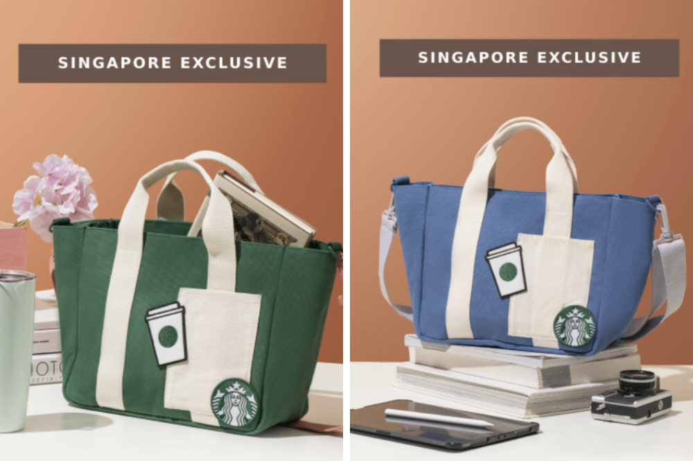 Starbucks Colour-Block Bags