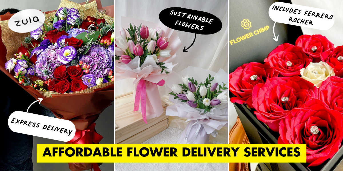 How to Make a Simple Single Stalk Bouquet - Flower Delivery Singapore, Florist Singapore