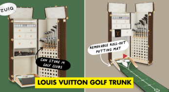 Louis Vuitton Has A $17K Classy Golf Trunk So You Can Practise Your Swings In Style