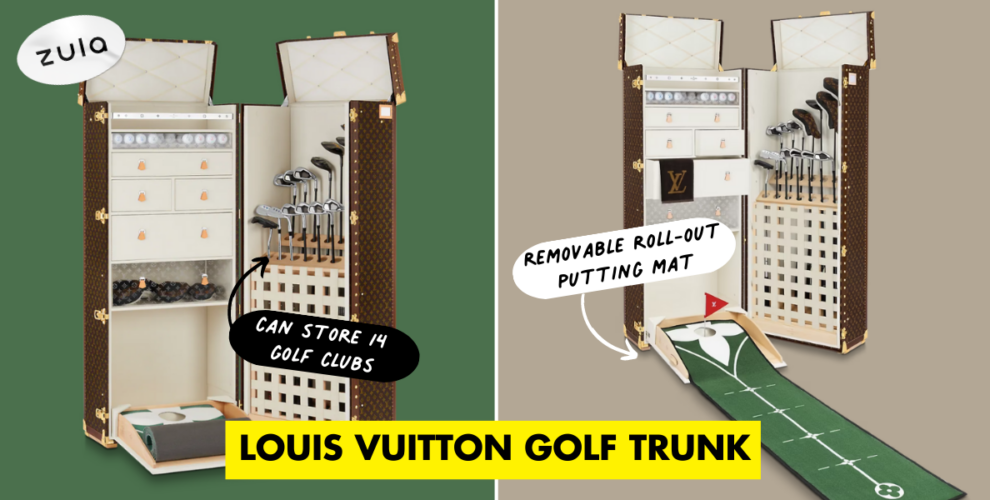 Louis Vuitton Has A $17K Golf Trunk So You Can Swing In Style
