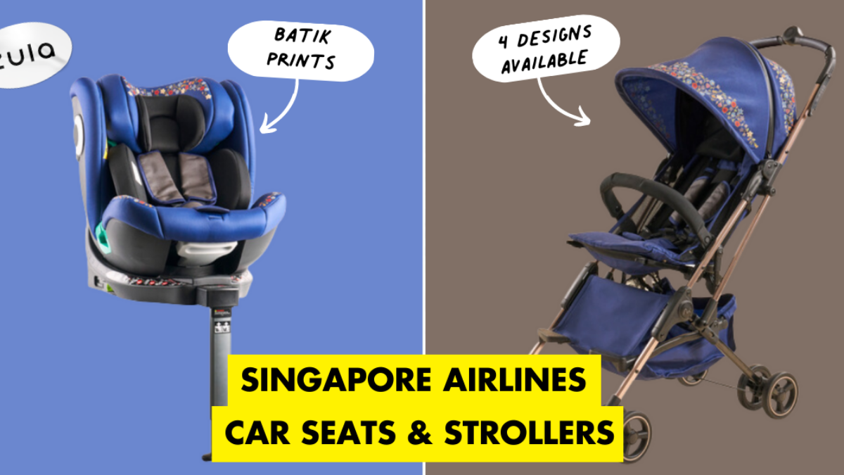 Mimosa x Singapore Airlines Collection Has Car Seats Strollers