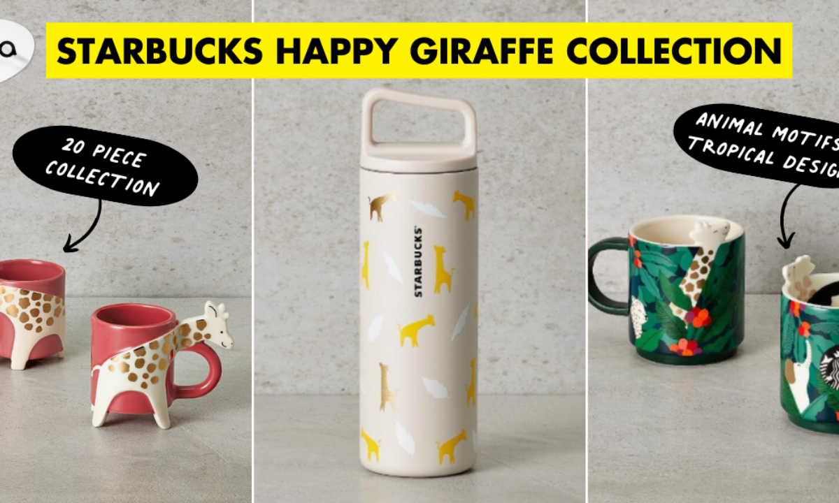 Starbucks Japan - Stainless Mug Happy Giraffe 355ml (Release Date