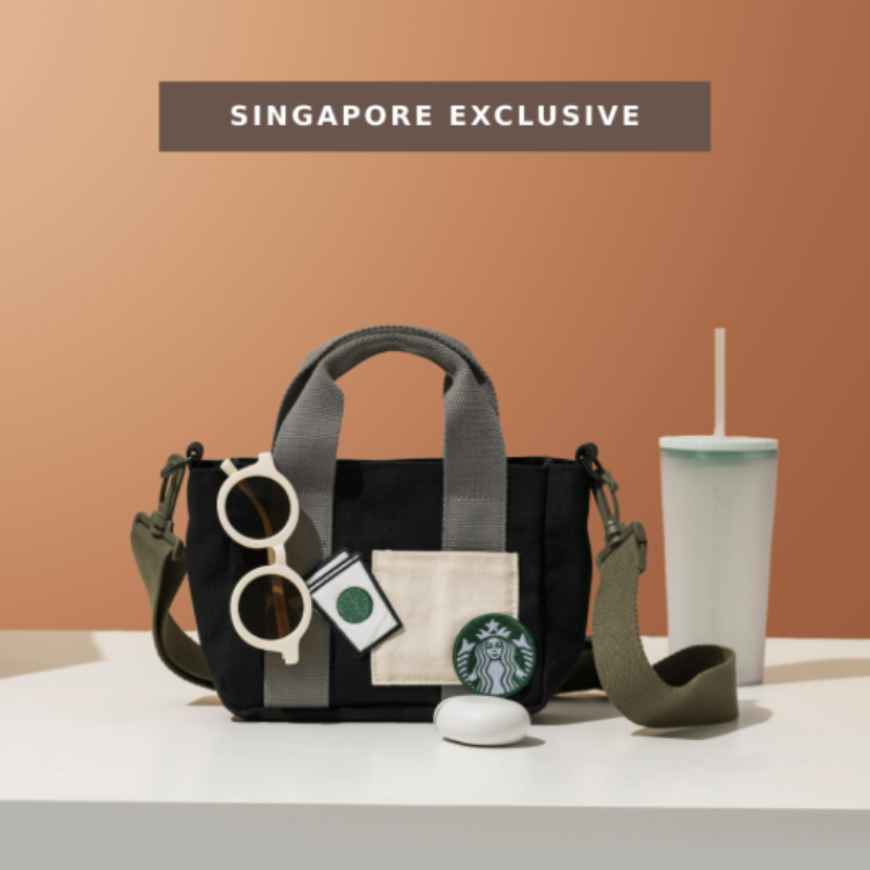 Starbucks Is Releasing Singapore-Exclusive Colour-Block Bags