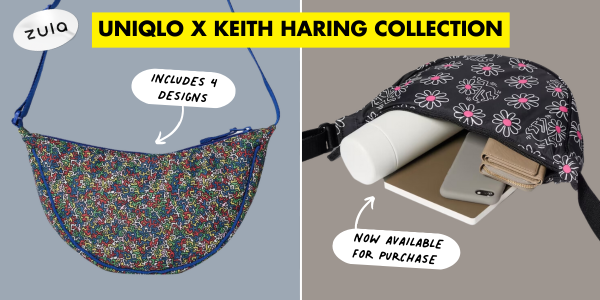 The New UNIQLO X Keith Haring Collection Has Artsy Shoulder Bags To Give You A Spunky Look