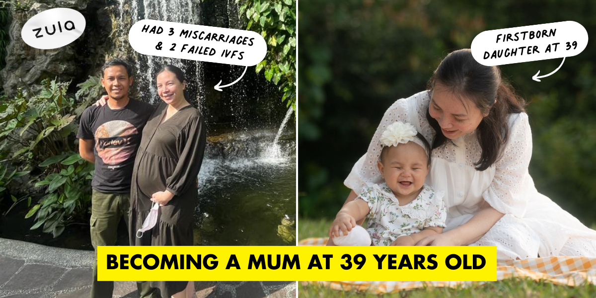 I Finally Became A Mother At 39 Years Old, After 3 Miscarriages & 2 Failed IVFs