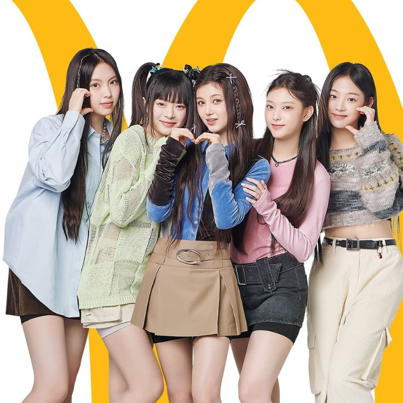 New Jeans x McDonald's Collab Arrives In Singapore Today With New Sweet &  Spicy McCrispy And Themed Packaging