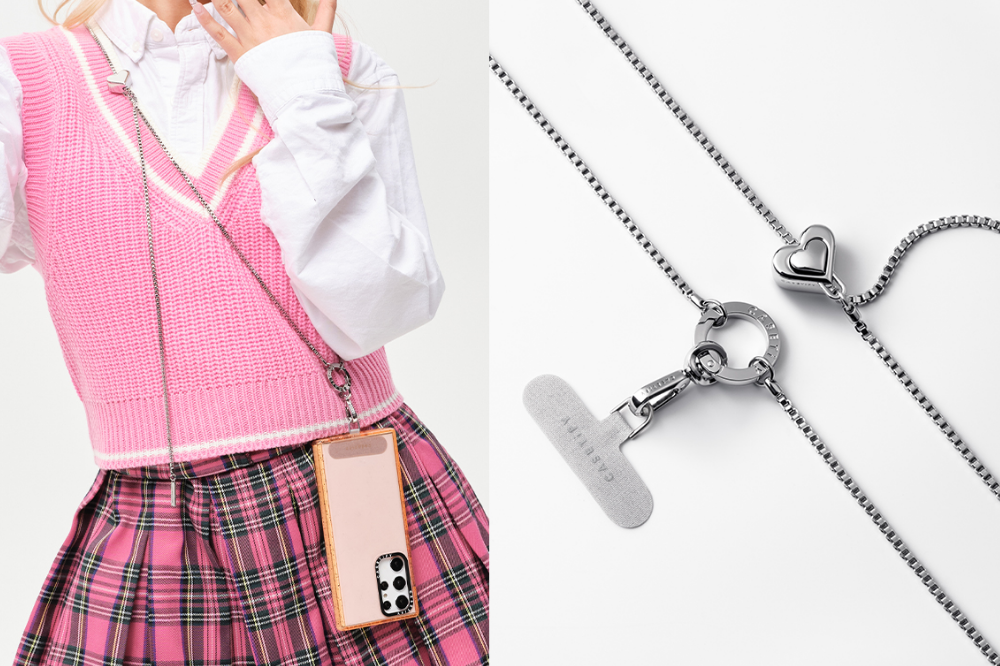  CASETiFY Phone Strap Charm - Sweet Heart : Cell Phones &  Accessories