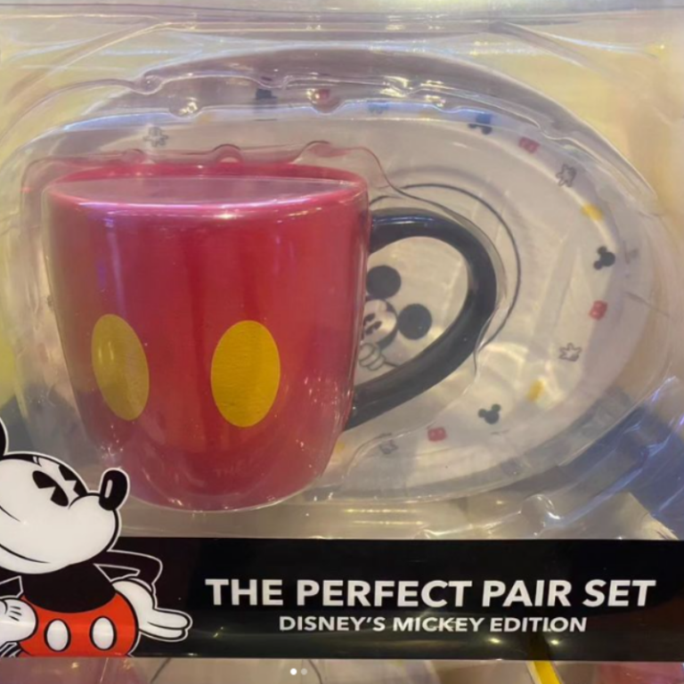 Coffee Bean Has Launched A Mickey Mouse Mug & Plate Set