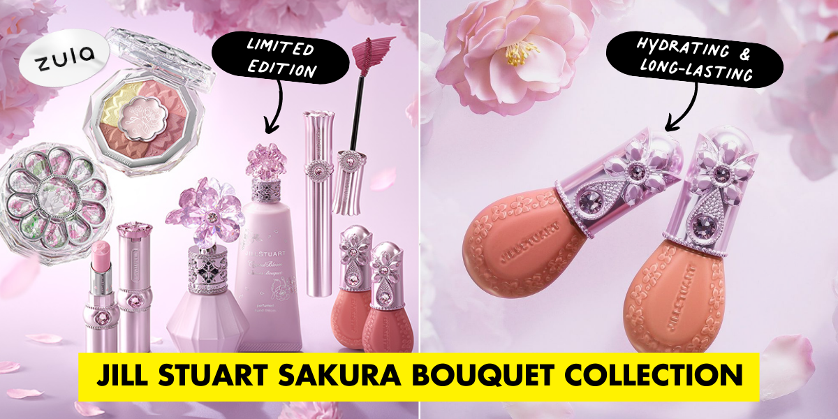 Jill Stuart’s New Sakura Bouquet Collection Has Floral Lipsticks & Blushes For Sweet Looks