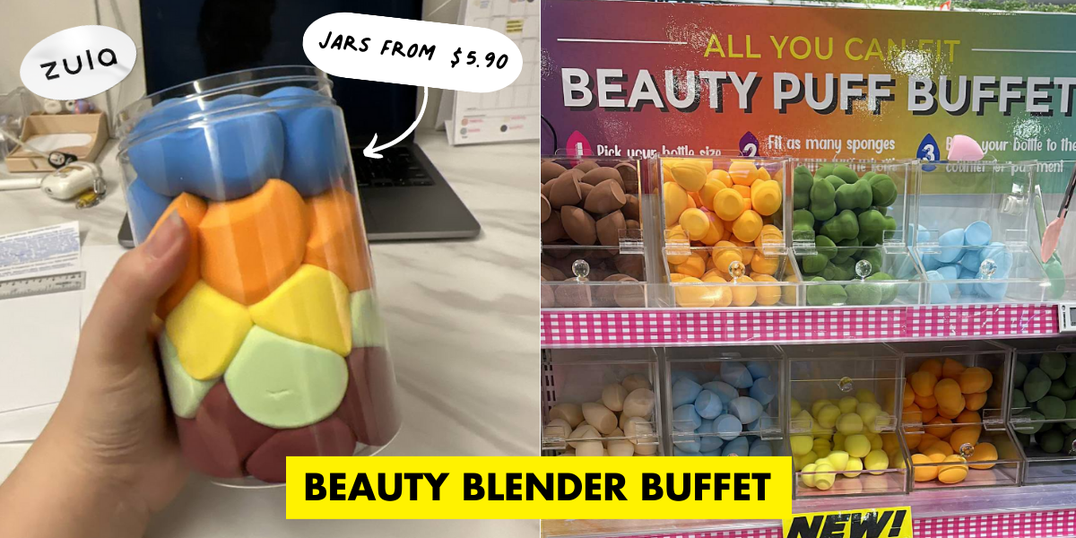 You Can Now Get As Many Beauty Blenders You Can Fit In A Jar At $9.90, Time To Stock Up