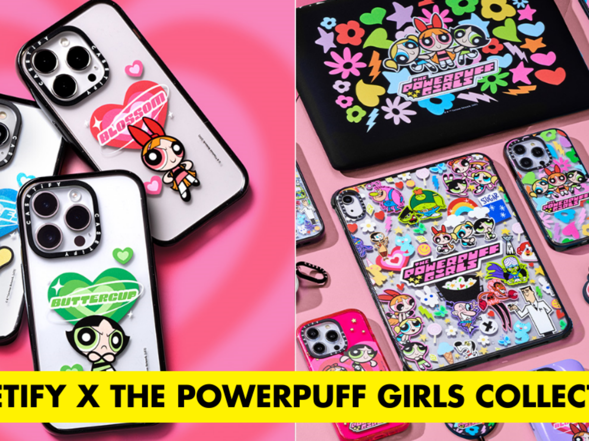CASETIFY x The Powerpuff Girls Collection Has Cute Cases