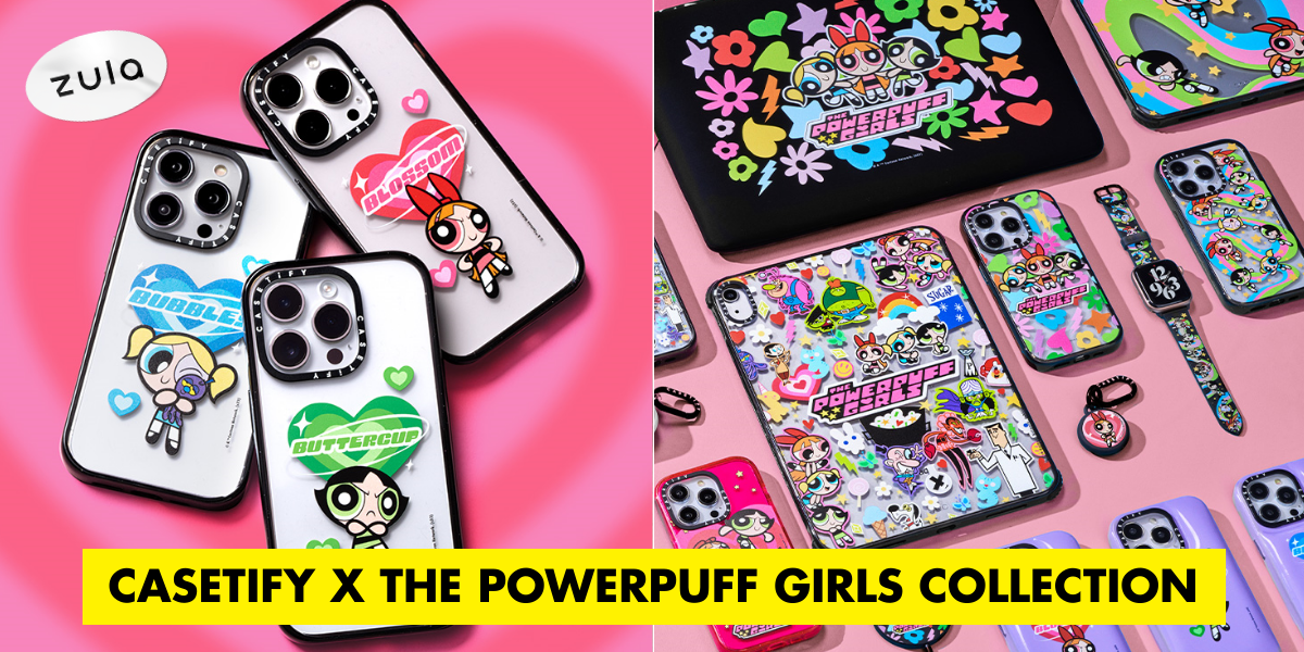 CASETIFY x The Powerpuff Girls Collection Has Cases & Accessories That Are Sugar, Spice & Everything Nice