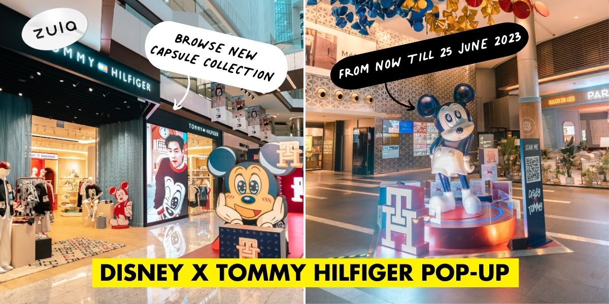 Disney X Tommy Hilfiger Pop-Up Has A 3D Mickey Statue