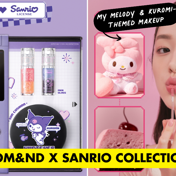 Rom&nd x Sanrio Collection Has My Melody & Kuromi Designs