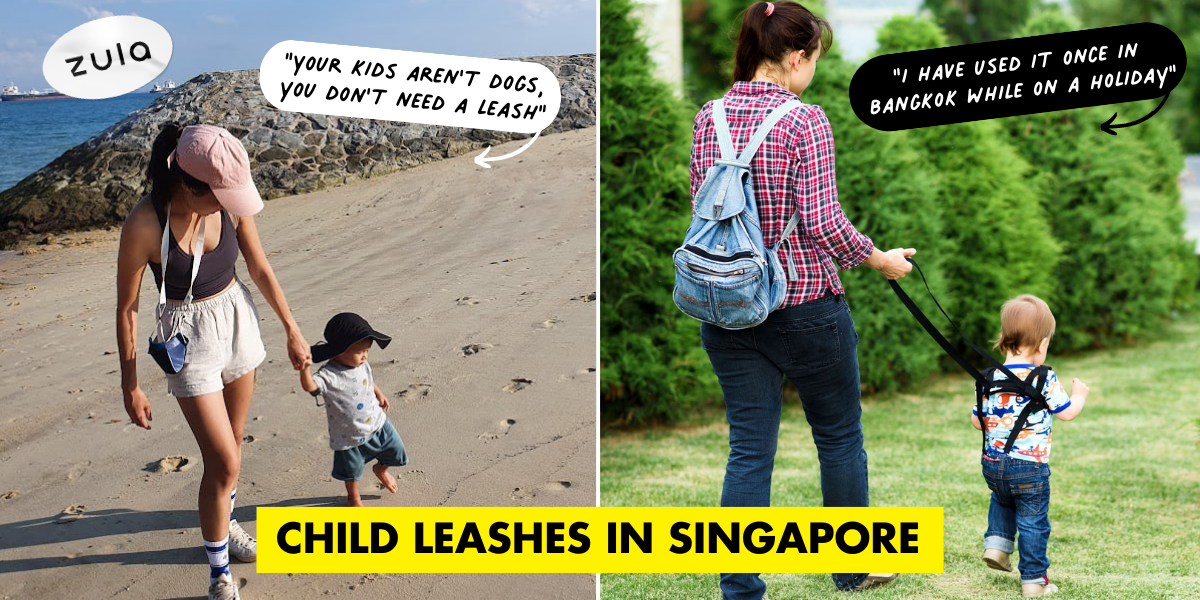 “Your Kids Aren’t Dogs” — 7 Parents In Singapore Share If They’re For Or Against Using Child Leashes