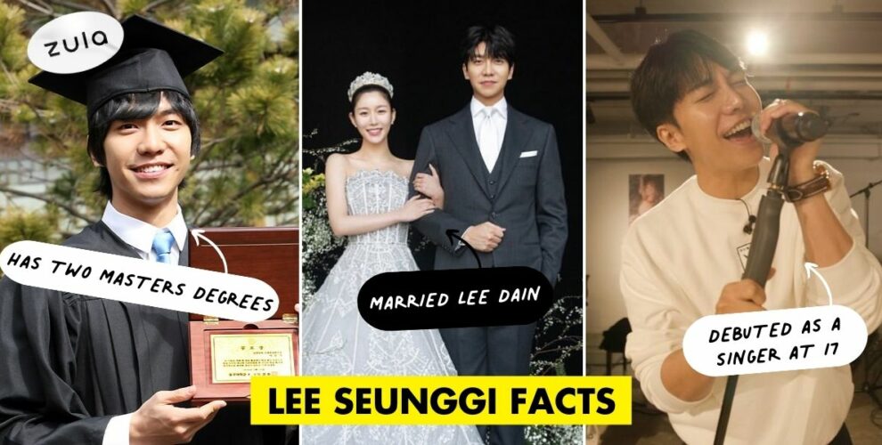 Lee Seunggi Facts