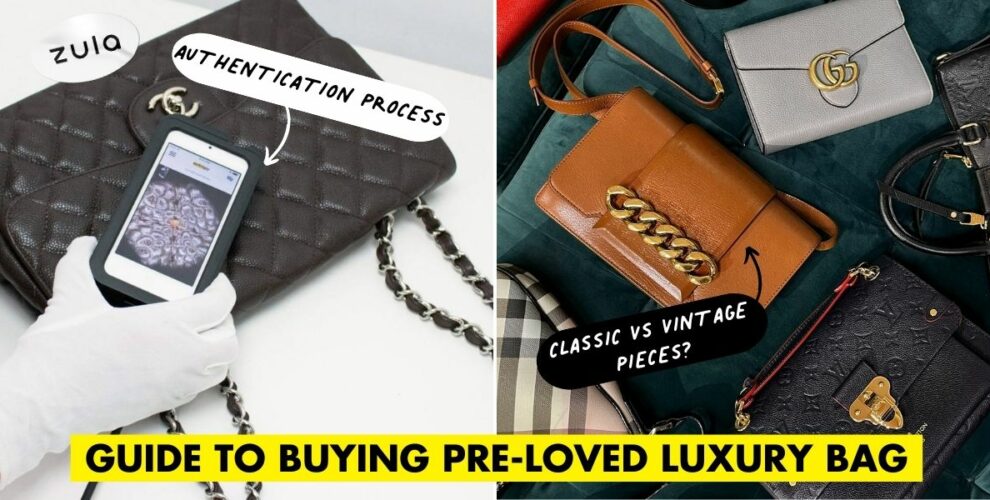 Tips for Buying Authenticated Pre-Owned Luxury Bags on