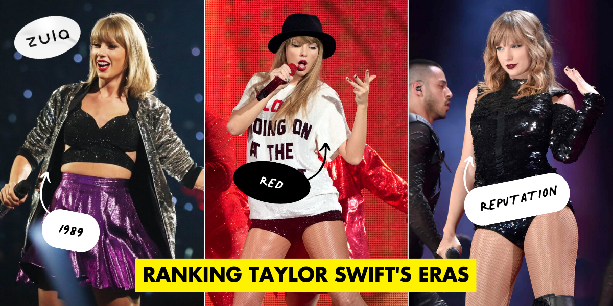 We Ranked All Of The Taylor Swift Eras From Least To Most Iconic