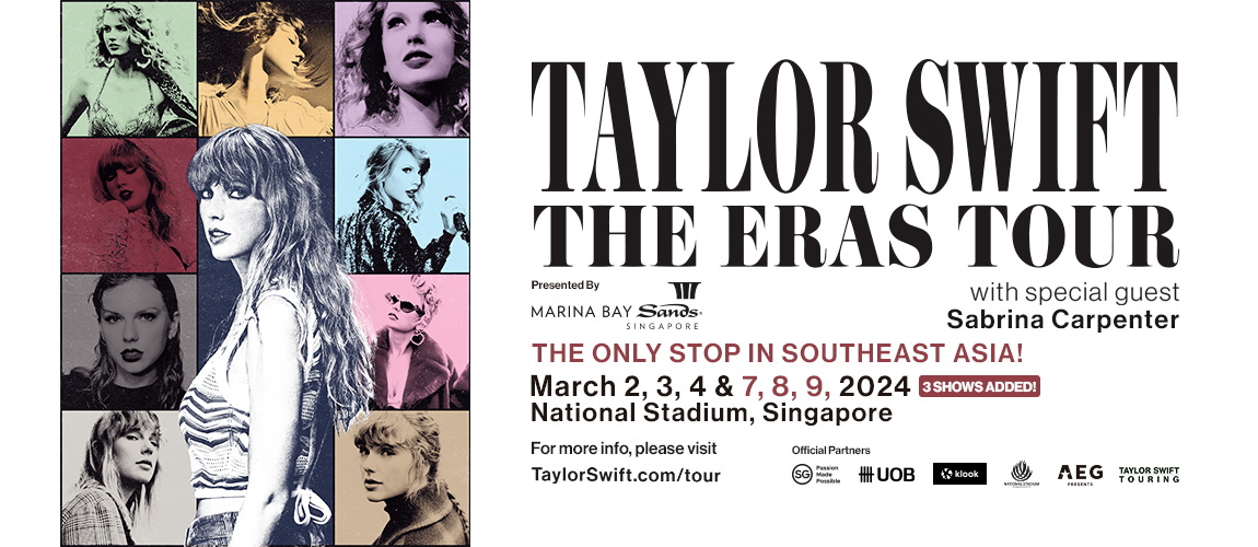 singapore eras tour ticket price