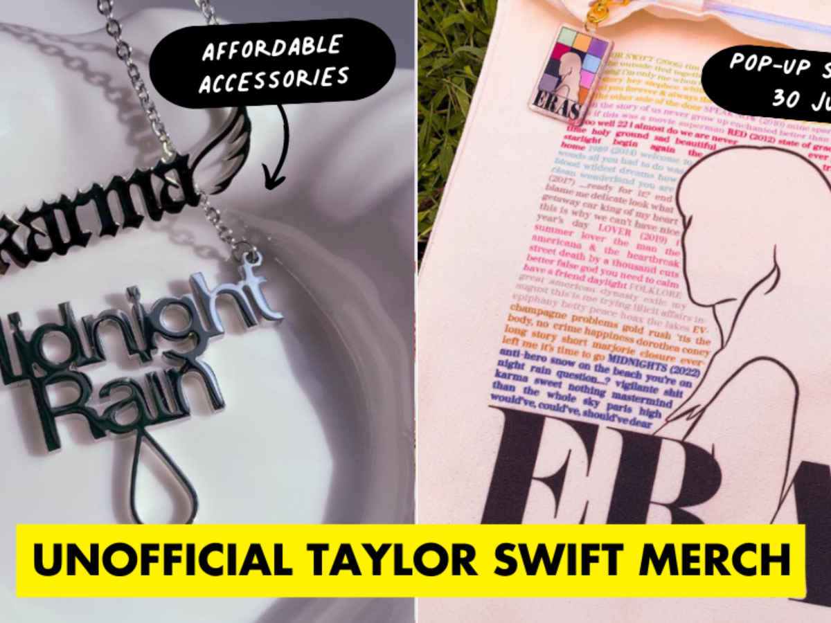 This SG Shop Has Unofficial Taylor Swift Merch Like Keychains