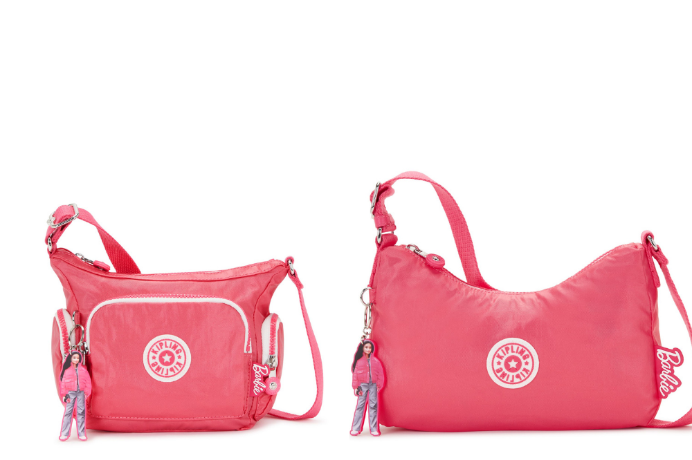 Hot pink sale kipling bags