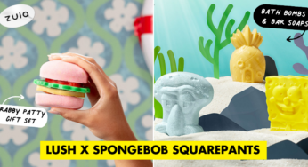 LUSH x SpongeBob SquarePants Has Eco-Friendly Soaps & Face Towels To Add F.U.N To Your Bath Time
