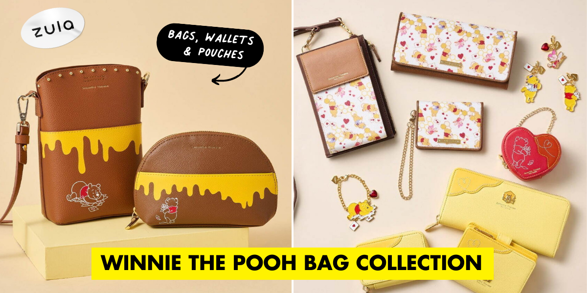 The New Winnie The Pooh x Samantha Thavasa Collection Has Bags & Accessories For A Honey-Sweet Look