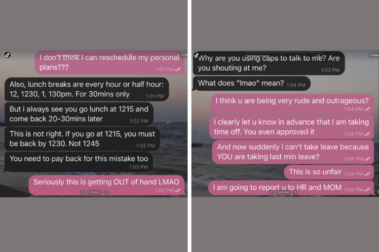 Gong Cha SG Employee “Exposes” Toxic Boss