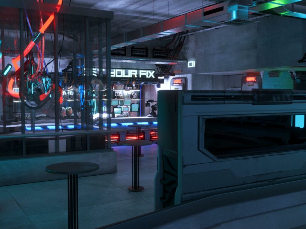 ARK 11 Is A Theme Park Nightclub With AI Bars At Orchard Central