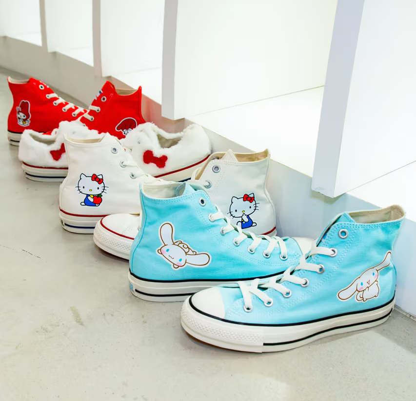 The Sanrio x Converse All Star Collection Has Character Sneakers