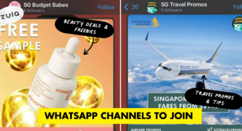 8 Best WhatsApp Channels In Singapore To Follow For Beauty, Fashion & Lifestyle Deals