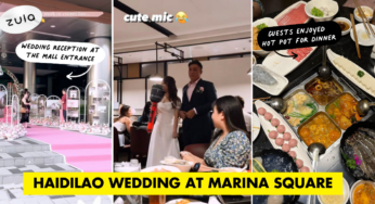 Singaporean Couple Books Out Haidilao Marina Square For Wedding Reception, Even Has Pink Carpet For Guests