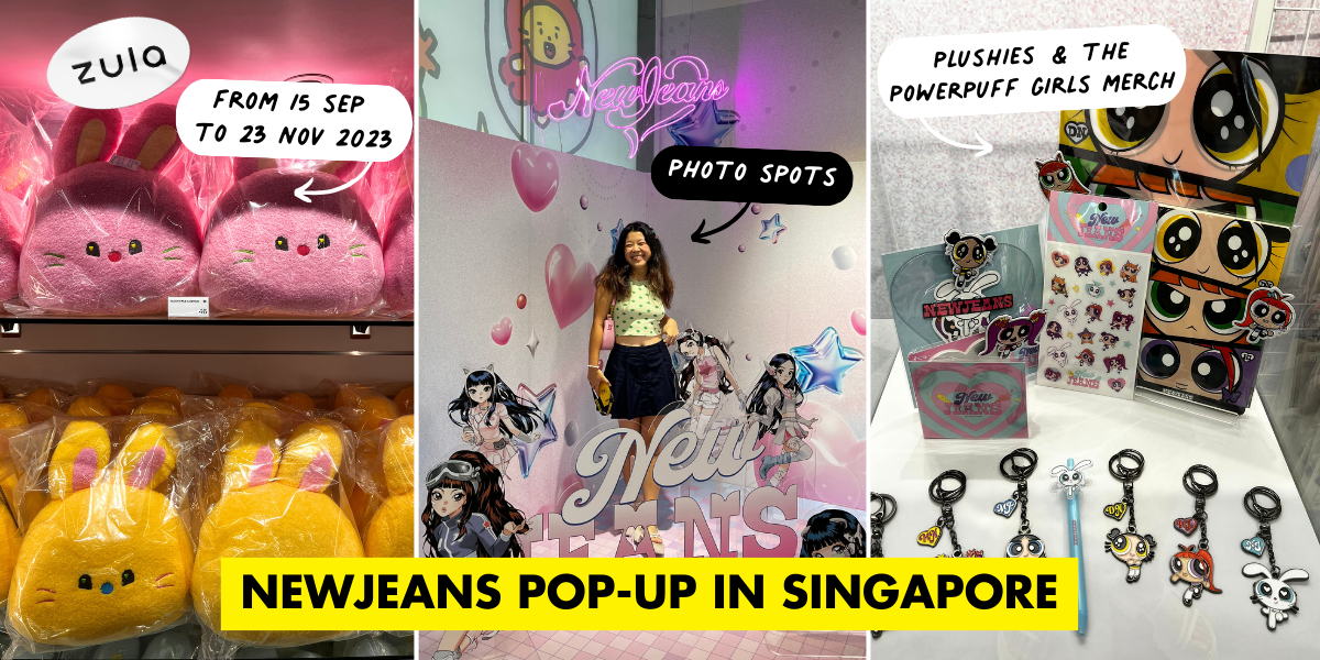 NewJeans Pop-Up In Singapore Has Photo Ops & Exclusive Merch For Bunnies To Check Out ASAP